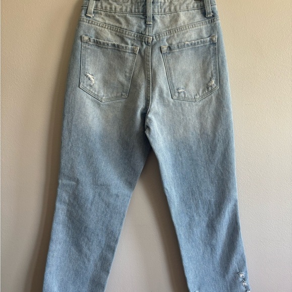 Flying Monkey distressed denim Cotton Jeans Womens NWOT F4148 Size 24 - Picture 7 of 9
